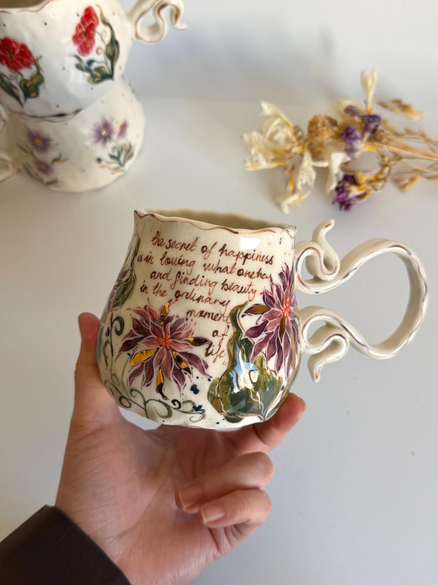 Cremon Design Mug wiht Dragonfly Mug