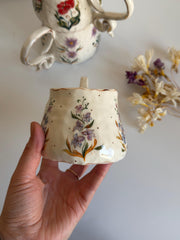 July Birth Larkspur Flower Mug