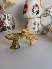 Cute Ginger Cat Ring Dish