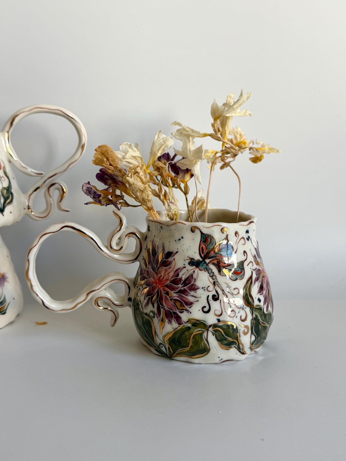 Cremon Design Mug wiht Dragonfly Mug