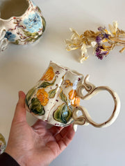 California Poppy Flowers Mug