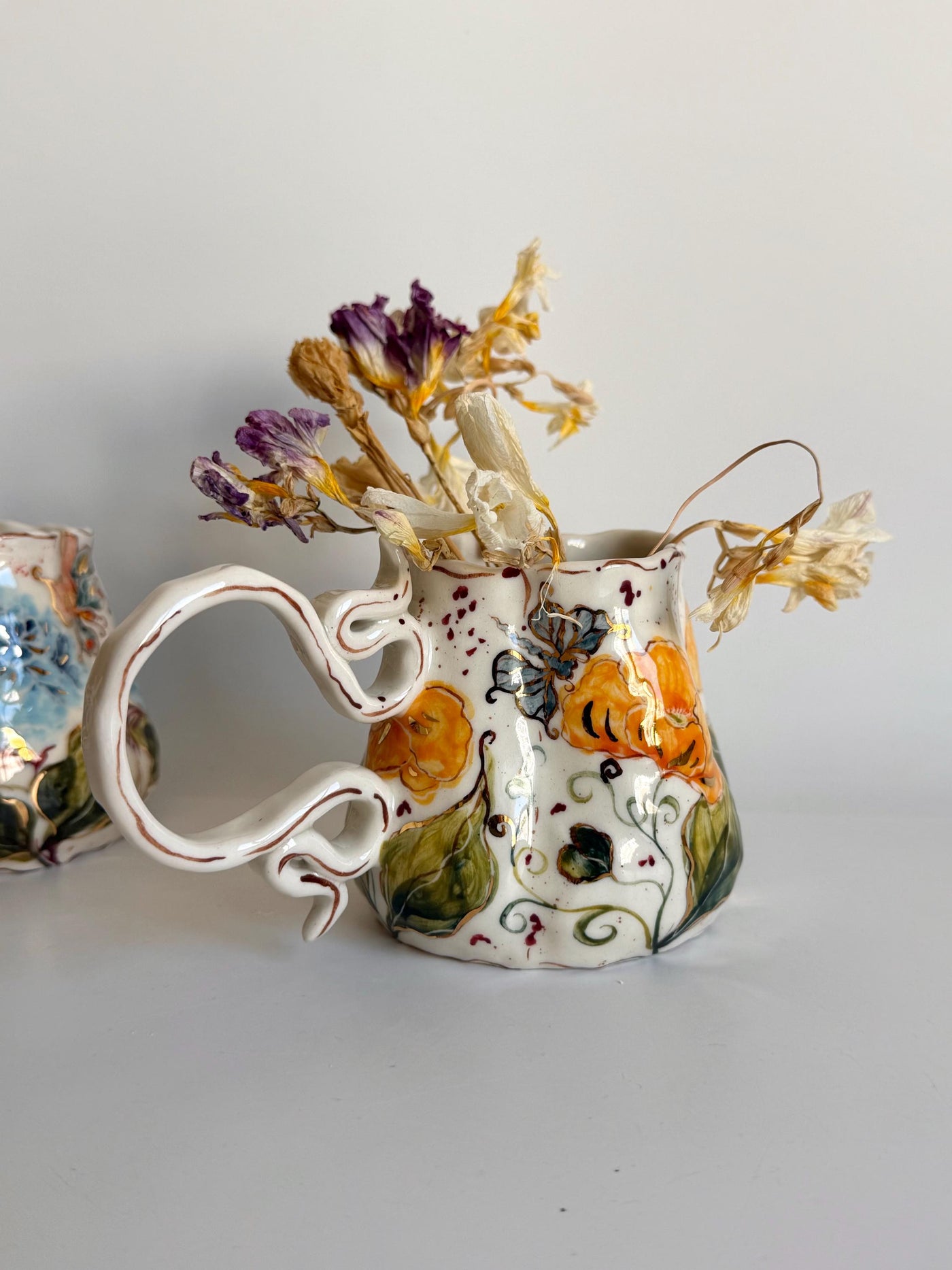 California Poppy Flowers Mug