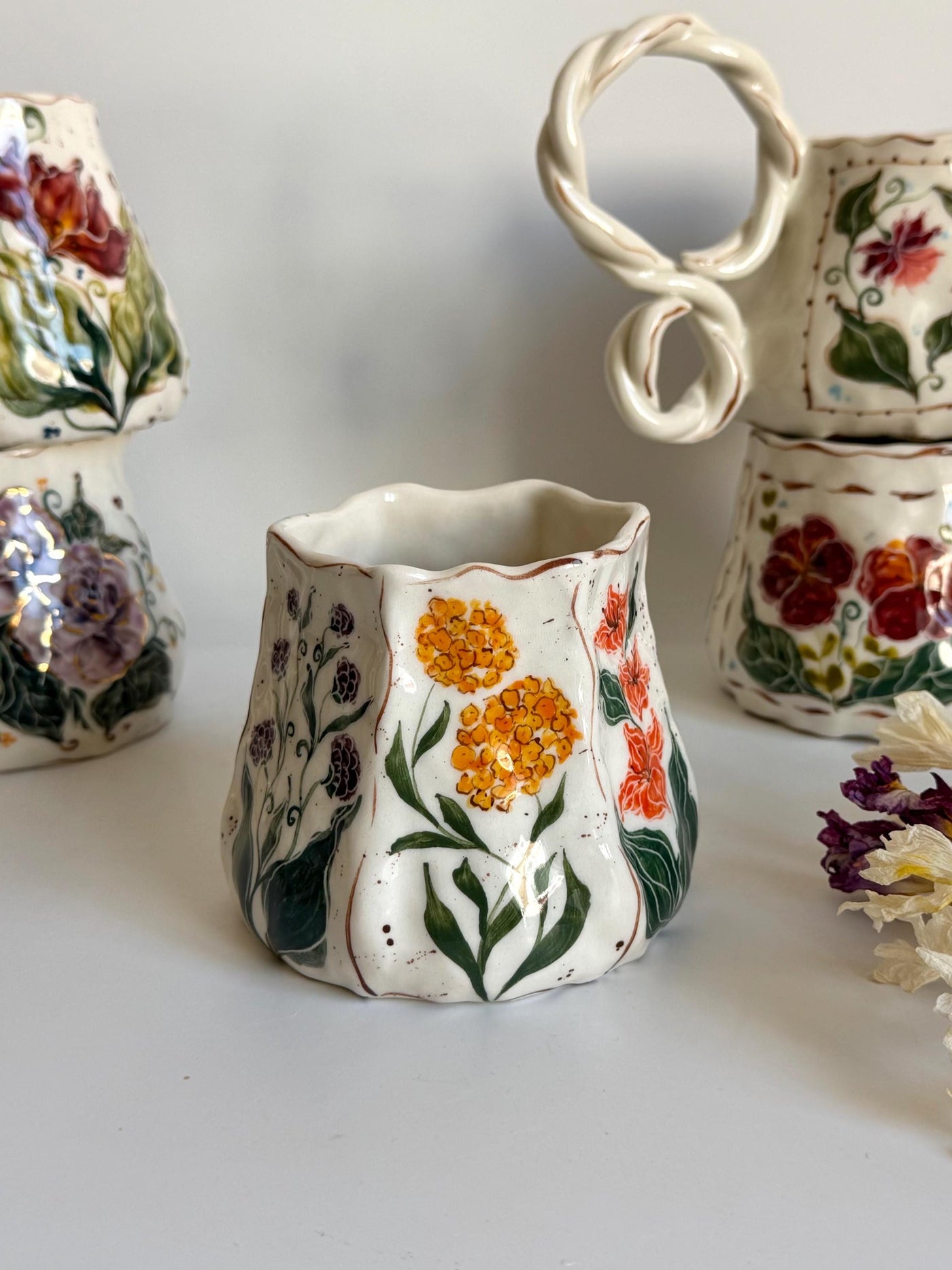 Unique Wildflowers Cup