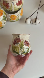 Artistic Tulips Cup
