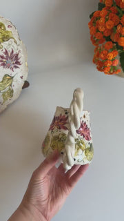 Butterfly and Dragonfly Lotus Floral Mug