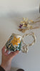 Yellow Lily Floral Mug