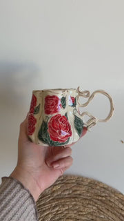 Red Roses Mug