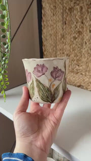 Tulip Flowers Tea Cup