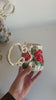 Red Roses and Gold Details Butterfly Mug