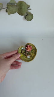 Ring Dish With Lotus