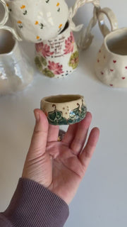 Purple Flower Jewelry Mini Box
