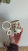 Braided Handle Unique Mug