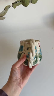 Himalayan Poppies and Butterfly Mug