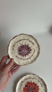 Van Gogh Quote Ring Holder Tray