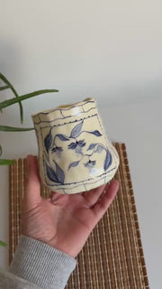 Rustic Bloom Tea Cup
