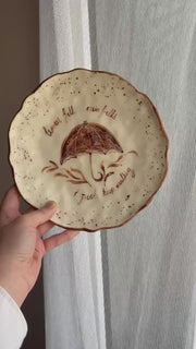 Umbrella Decor Plate