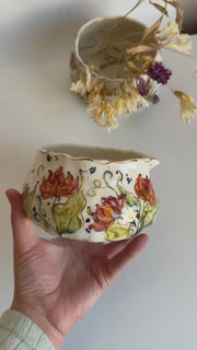Tulips Matcha Bowl