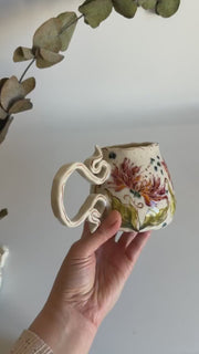I Will Bloom Dahlia Mug