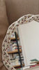 Floral Braided Frame Mirror,