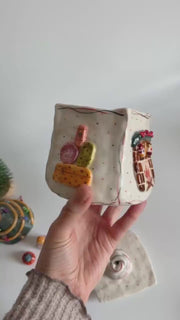 Christmas Ceramic Jar Design 2