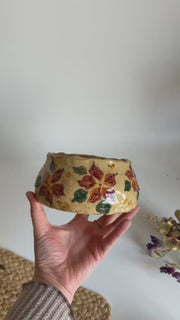 Scarlet Petal Bloom Bowl