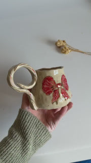 Cute Red Bows Mug