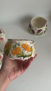 California Poppies Matcha Bowl