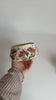 Matcha Bowl with Artistic Pink Tulips