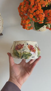 Artistic Tulips Bowl